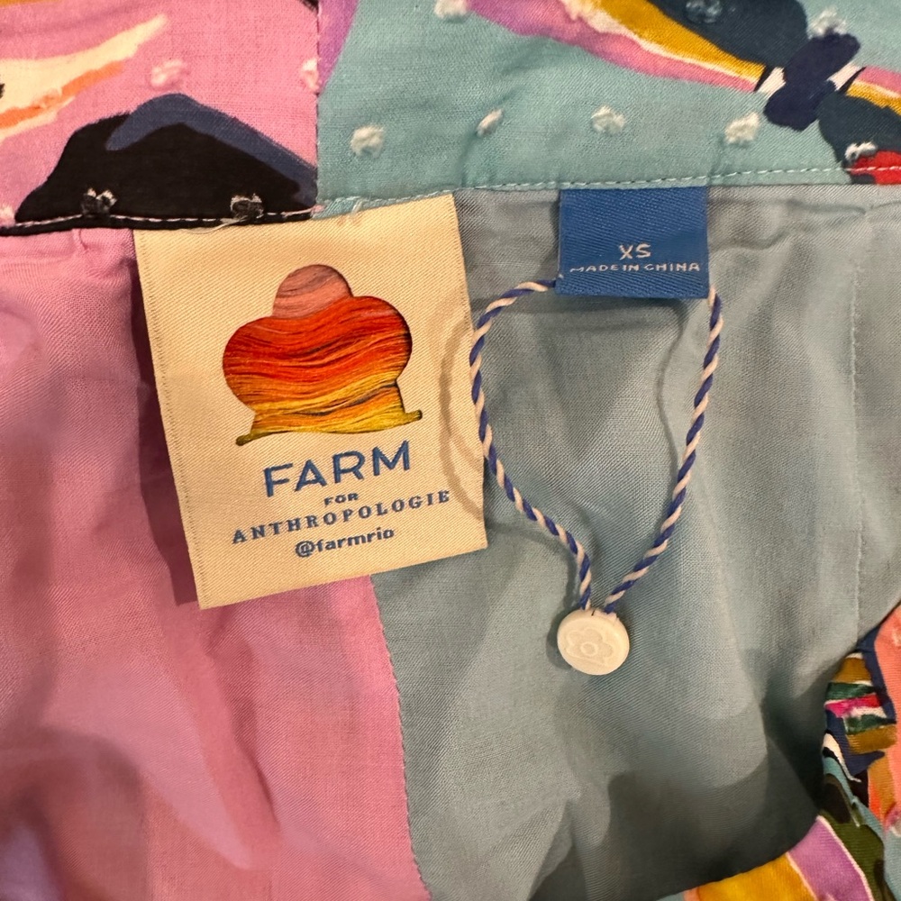 FARM Rio Colorful Wrap Skirt - Picture 4 of 4
